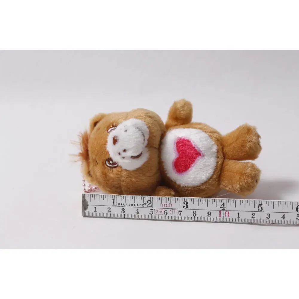 Care Bears Japanese Rare Tenderheart Bear Plush Soft Mini Charm ~ 260812-WH 1238